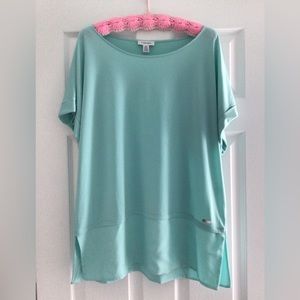 Calvin Klein Mint Green Short Sleeve Tunic